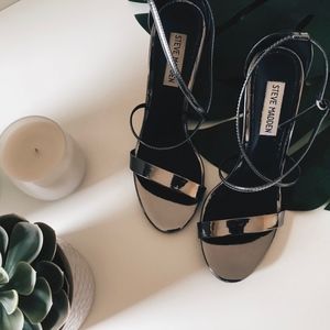 Steve Madden Chrome Heels